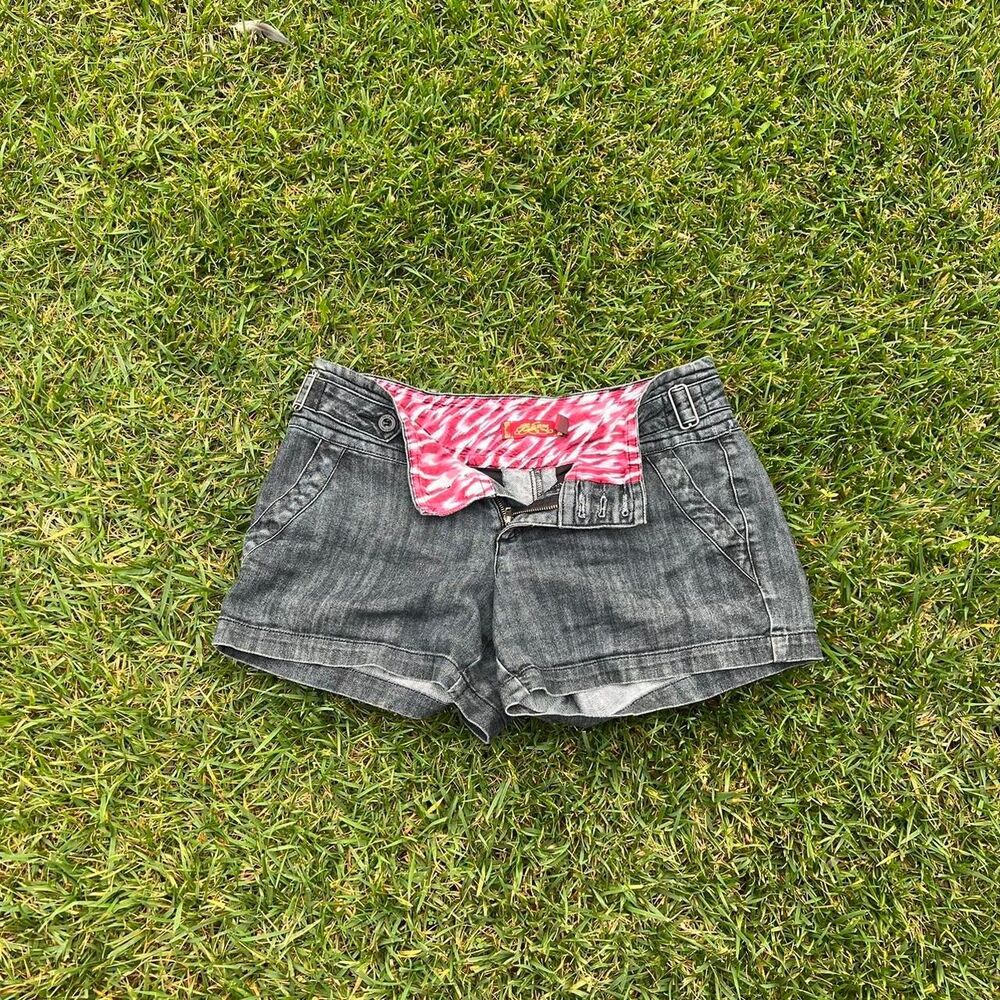 one 5 one y2k jean shorts womens size 8